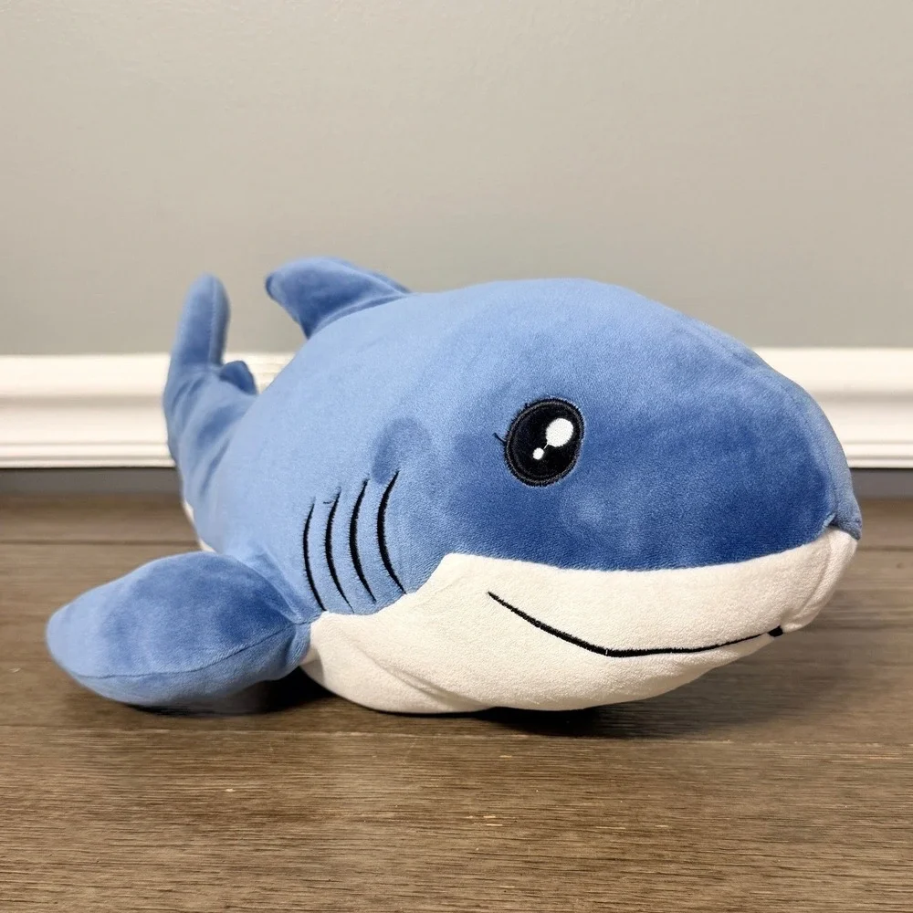 Blue‎ Shark Weighted Plush Stuffed Animal Soft Sea Creature Toy